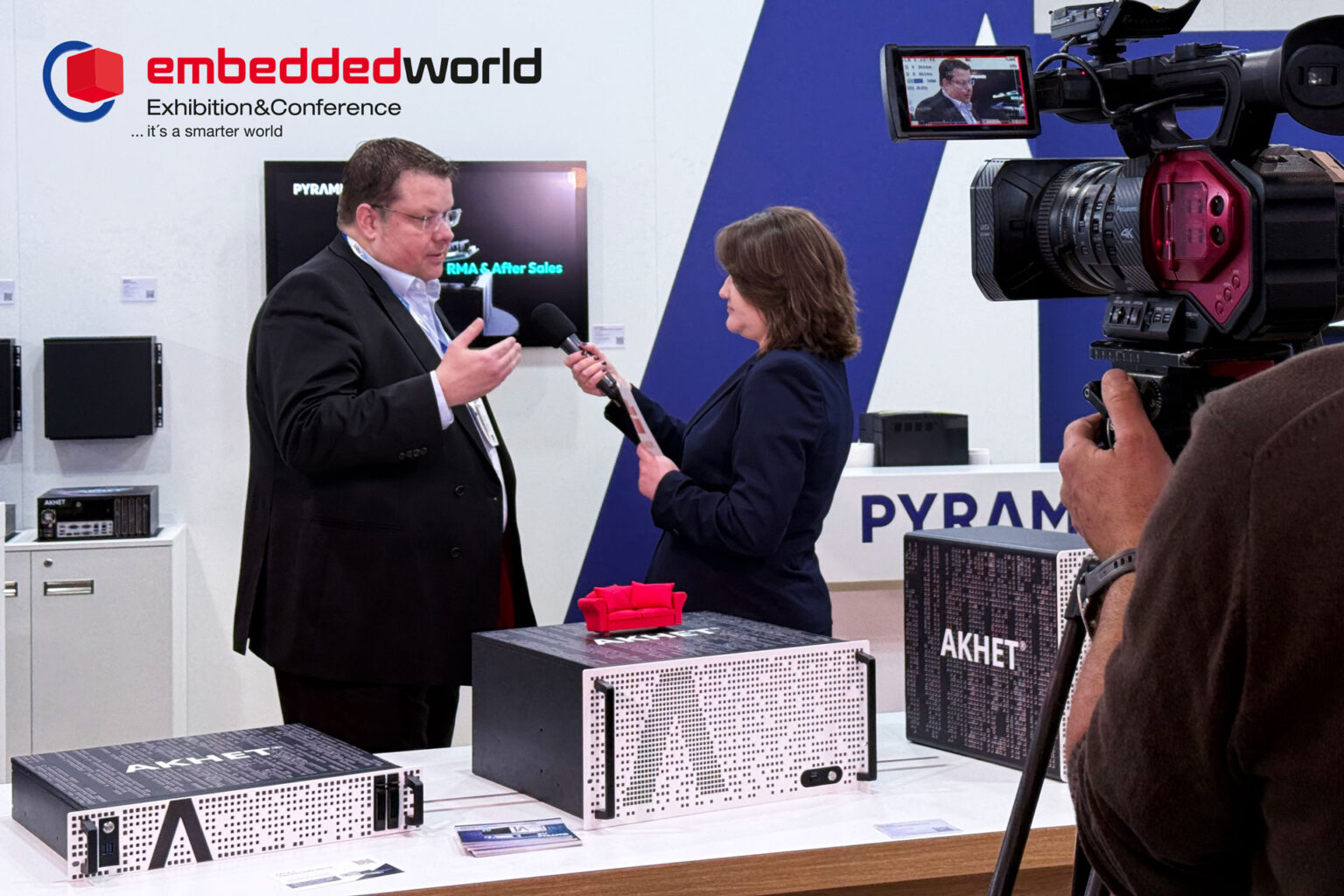 Pyramid as OEM: Uwe Wiest in conversation at the embedded - PYRAMID