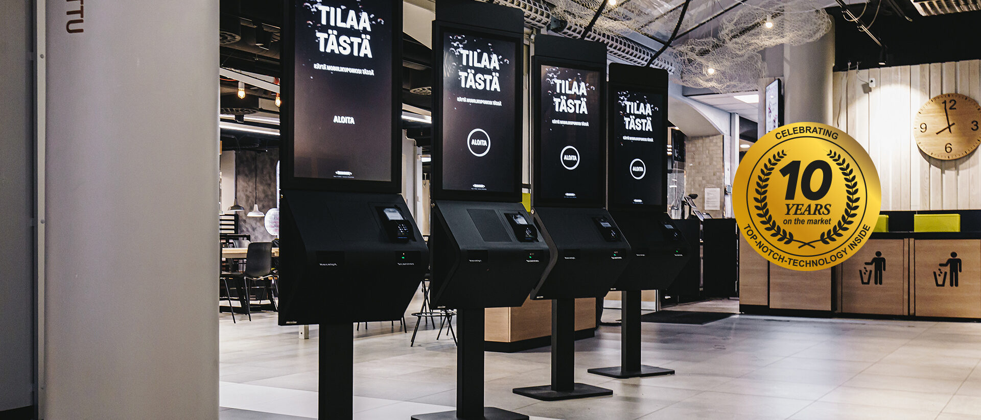 POLYTOUCH PASSPORT 32 10th anniversary – modular 32-inch self-service terminal from Pyramid Computer