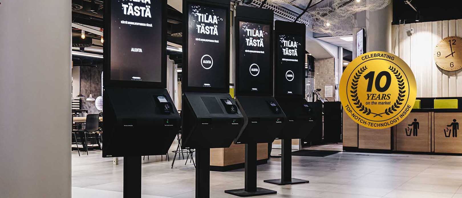 POLYTOUCH PASSPORT 32 Terminal from Pyramid Computer a sleek 32-inch design