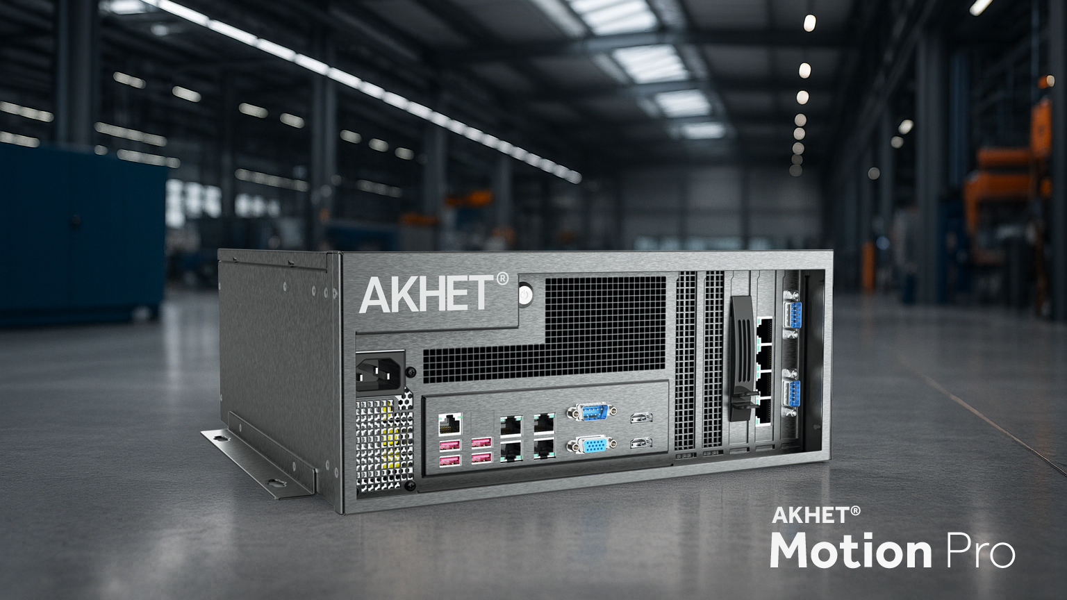 AKHET® industrial PCs and servers from Pyramid Computer  for industrial Edge Computing and data center applications, showcased at embedded world 2026.