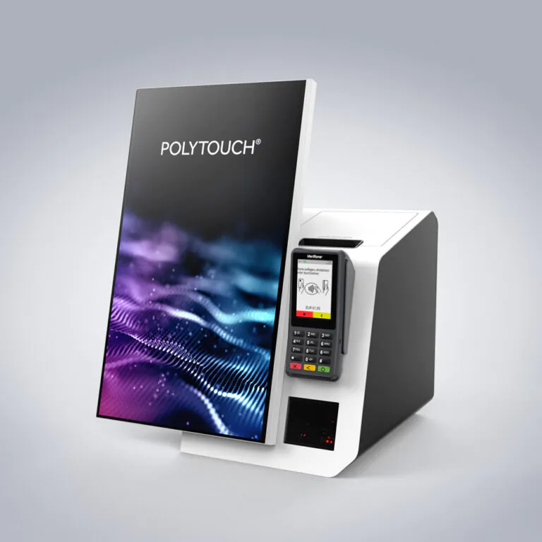 Modular self-service kiosk FLEX21.5